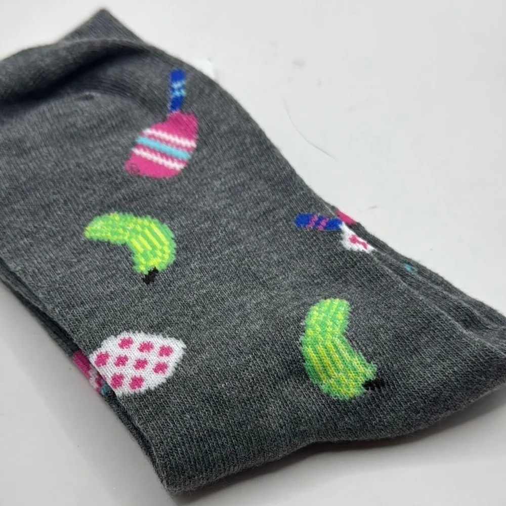 Pickle ball Novelty Socks with Fun 